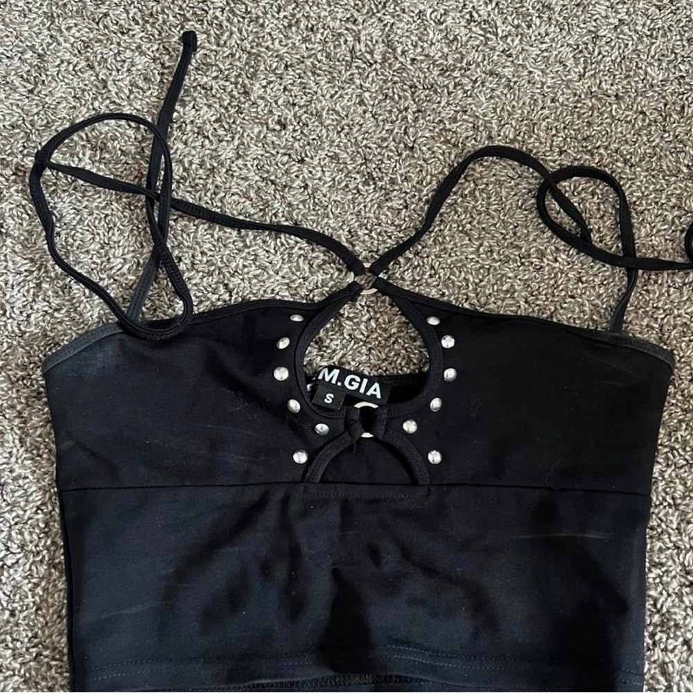 black i.am.gia tank top